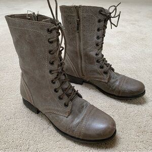 Steve Madden Lace-Up Combat Boots